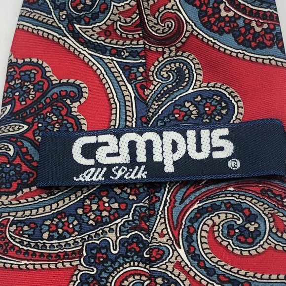 Vintage Campus Tie, Standard Length with 3.5" Blade. - Picture 3 of 3